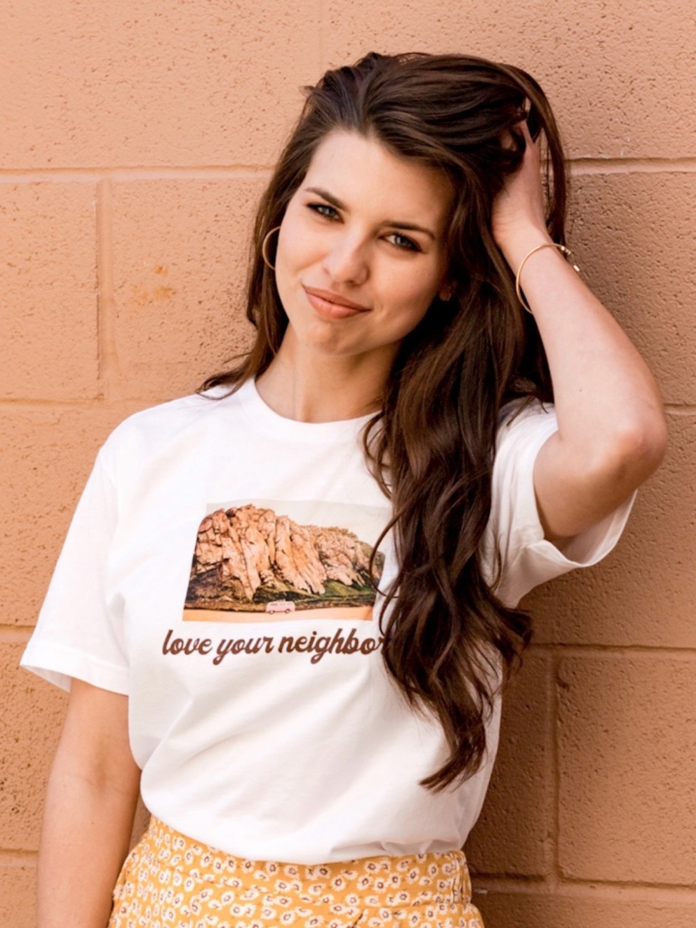 Crown White Graphic Short Sleeve Tee